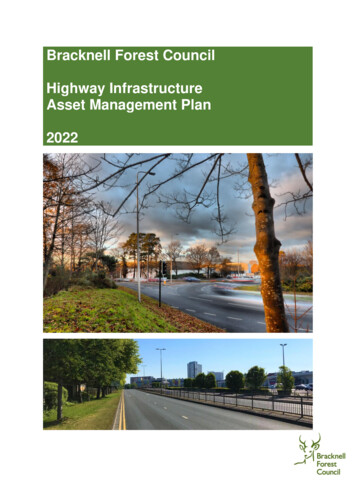 Highway Infrastructure Asset Management Plan (HIAMP) 2022