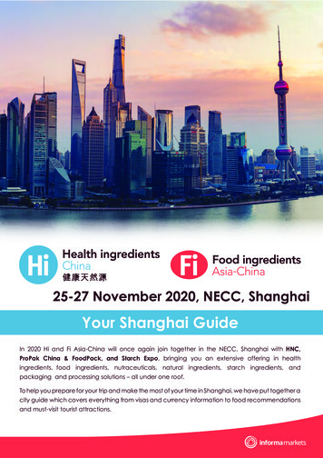 Your Shanghai Guide - Fi Global