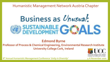 Humanistic Management Network Austria Chapter Business 