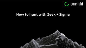 How To Hunt With Zeek Sigma