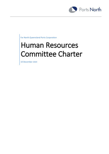Human Resources Committee Charter - Amazon Web Services