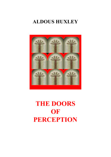 The Doors Of Perception - MAPS