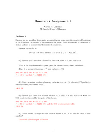 Homework Assignment 4