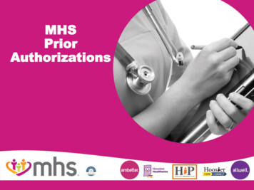 MHS Prior Authorizations