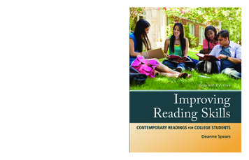 Improving Reading Skills - باور کتابتون