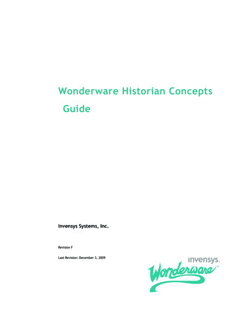 Wonderware Historian Concepts Guide - Logic Control