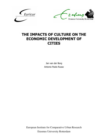 THE IMPACTS OF CULTURE ON THE ECONOMIC 
