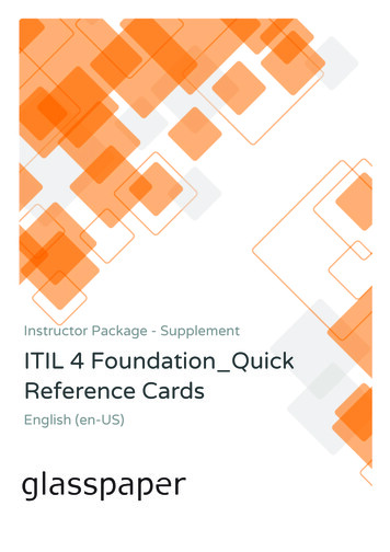 ITIL 4 Foundation Quick Reference Cards.pdf