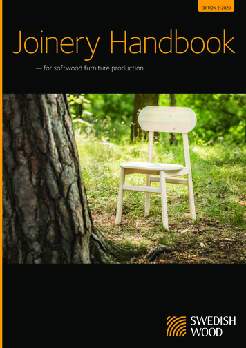 Joinery Handbook - Swedish Wood