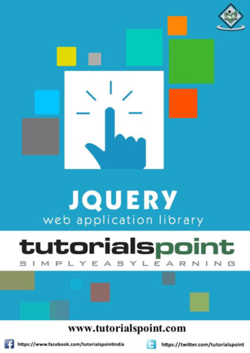 JQuery - Tutorialspoint