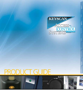 KeyScan Product Guide