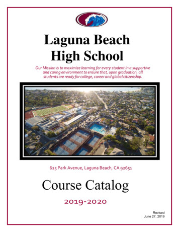 Laguna Beach High School - Laguna Beach School District