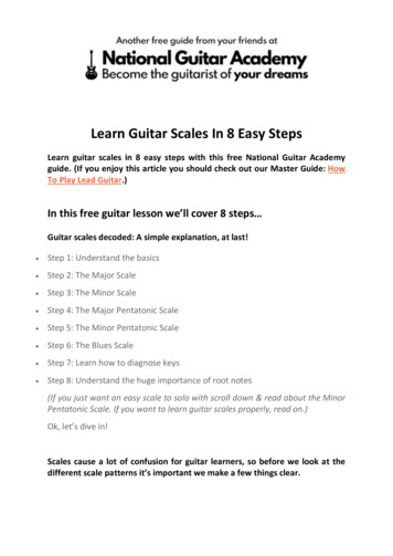 Learn Guitar Scales In 8 Easy Steps
