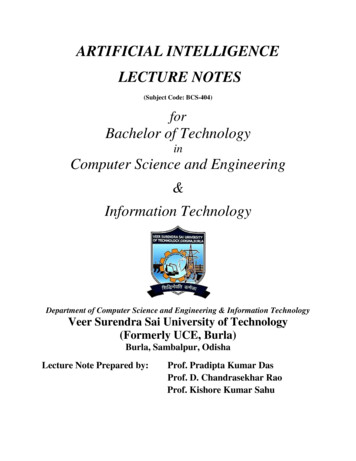 (Subject Code: BCS-404) For Bachelor Of Technology
