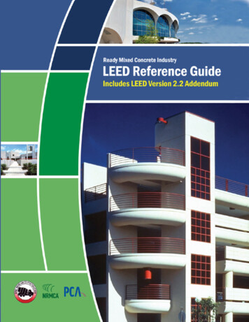 RMCRF LEED Guide - Cemstone