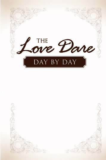 The Love Dare Day By Day - B&H Publishing