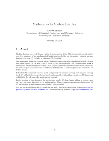 Mathematics For Machine Learning - GitHub Pages