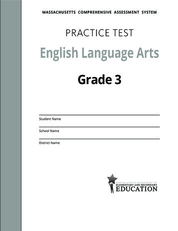 MCAS Practice Test ELA Grade 3