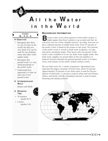 All The Water In The World (complete - All 5 Parts .