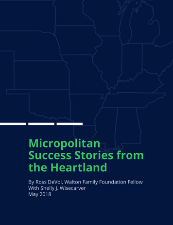 Micropolitan Success Stories From The Heartland