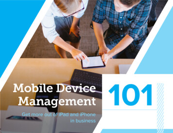 Mobile Device Management 101 For Business - Jamf