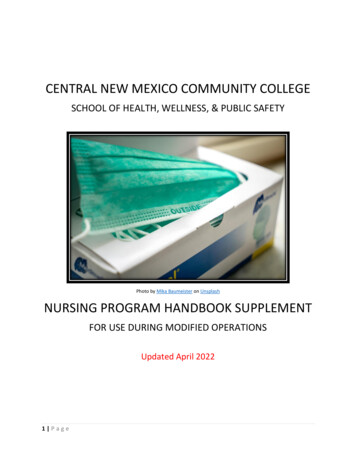 CENTRAL NEW MEXICO COMMUNITY COLLEGE - Cnm.edu