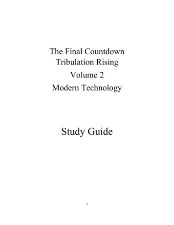 The Final Countdown Tribulation Rising Volume 2 Modern .