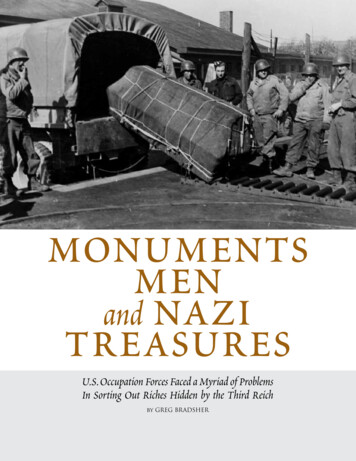 Monuments Men Treasures And Nazi