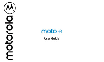Moto E User Guide - Consumer Cellular