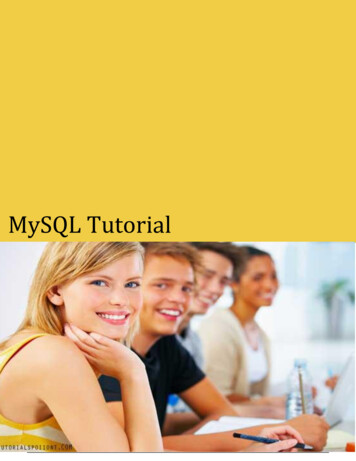 MySQL Tutorial - WordPress 