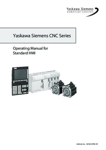 Yaskawa Siemens CNC Series