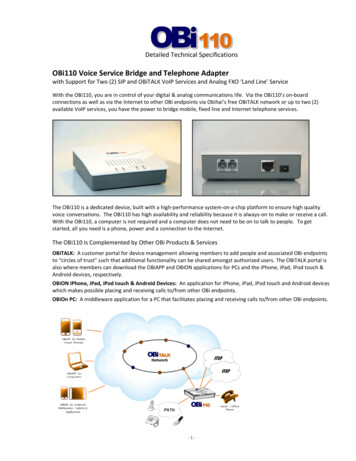 OBi110 Voice Service Bridge And Telephone Adapter - Newegg
