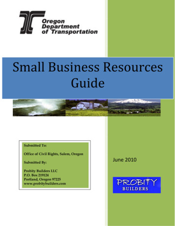 Small Business Resources Availability Assessment