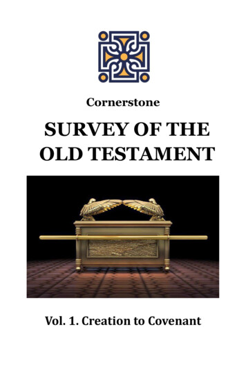 SURVEY OF THE OLD TESTAMENT - FREE CHRISTIAN E-BOOKS