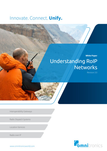 White Paper Understanding RoIP Networks