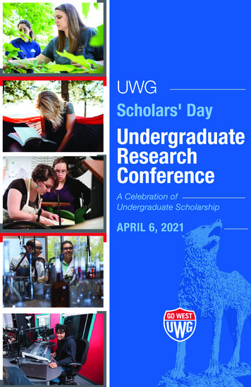 Office Of Undergraduate Research (Our) - Uwg