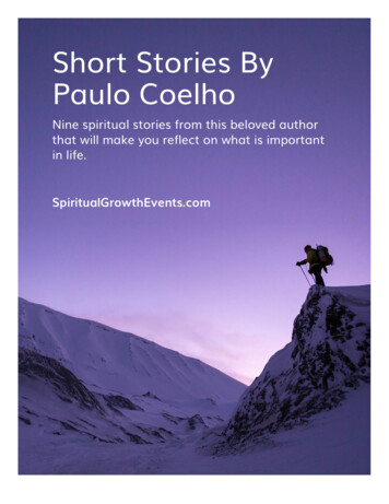Paulo Coelho Short Stories By - Spiritual Growth Events