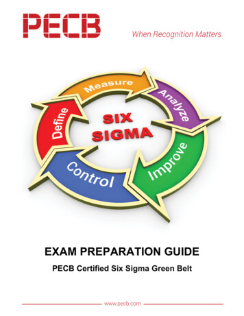 PECB Six Sigma Green Belt Exam Preparation Guide