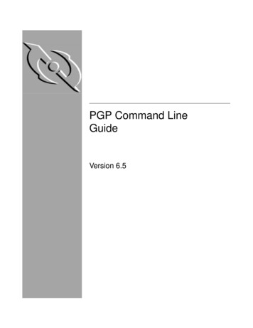 PGP Command Line Guide - Stony Brook University