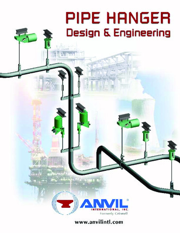 2 Anvil International, Piping & Pipe Hanger Design And .