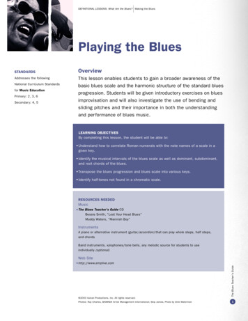 The Blues Teacher’s Guide - PBS