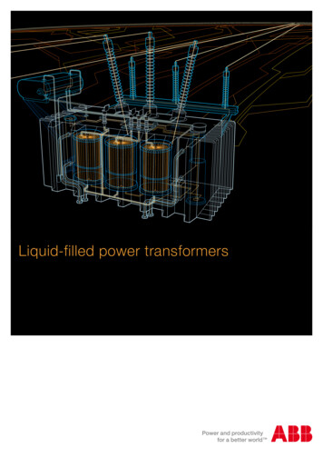 Liquid-filled Power Transformers