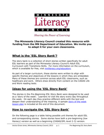 ESL Story Bank’ - Literacy Minnesota