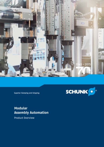 Modular Assembly Automation