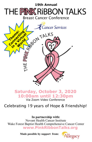 Breast Cancer Conference - Cancer Services