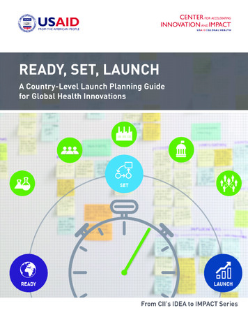 Ready, Set, Launch - A Country-Level Launch Planning 