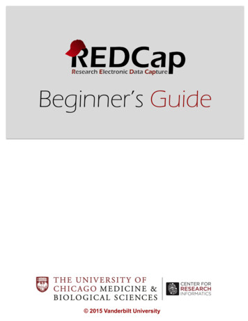Beginner’s Guide - CENTER FOR RESEARCH INFORMATICS