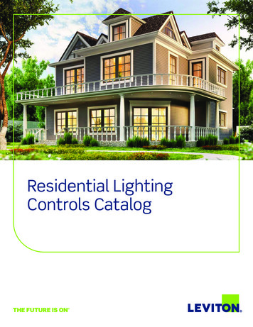 Residential Lighting Controls Catalog - Leviton