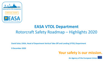EASA VTOL Department
