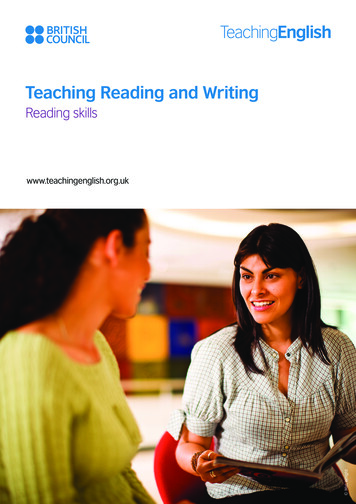 Reading Skills - TeachingEnglish